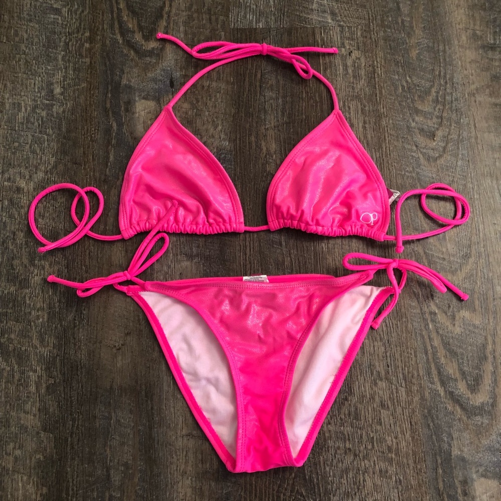 Neon Pink Bikini